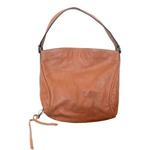 Aimee Kestenberg Leather Hobo Shoulder Bag Tan Slouchy Bag